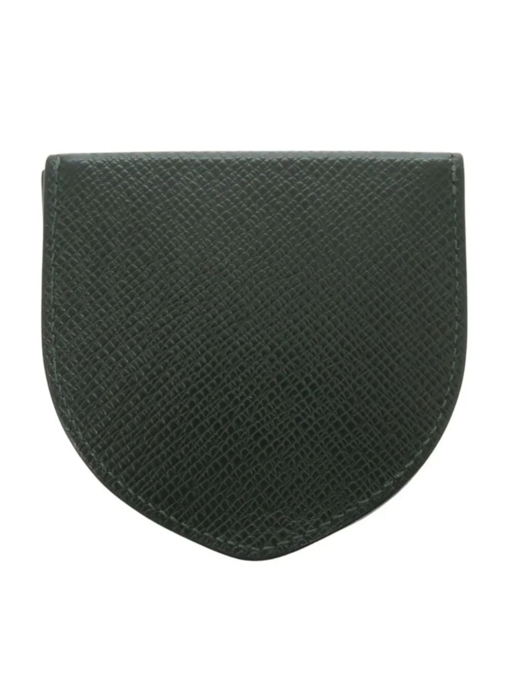 Louis Vuitton Porte-Monnaie Cuvette Taiga Esepia Coin Case Wallet Green